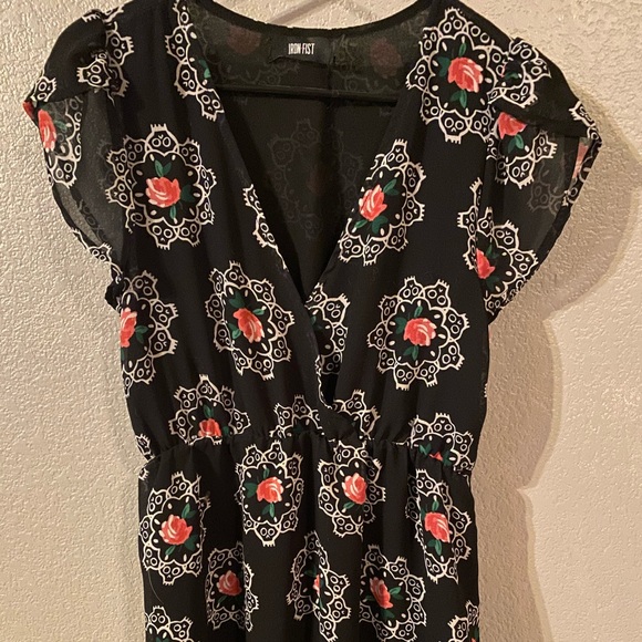 Iron Fist Dresses & Skirts - Iron Fists Floral Skull Dress